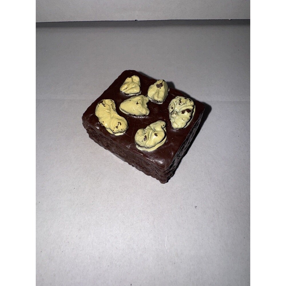 Play Food Vintage Rare MTC Walnut Brownie
